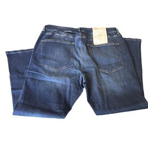 Warp+weft slim boot cut jeans